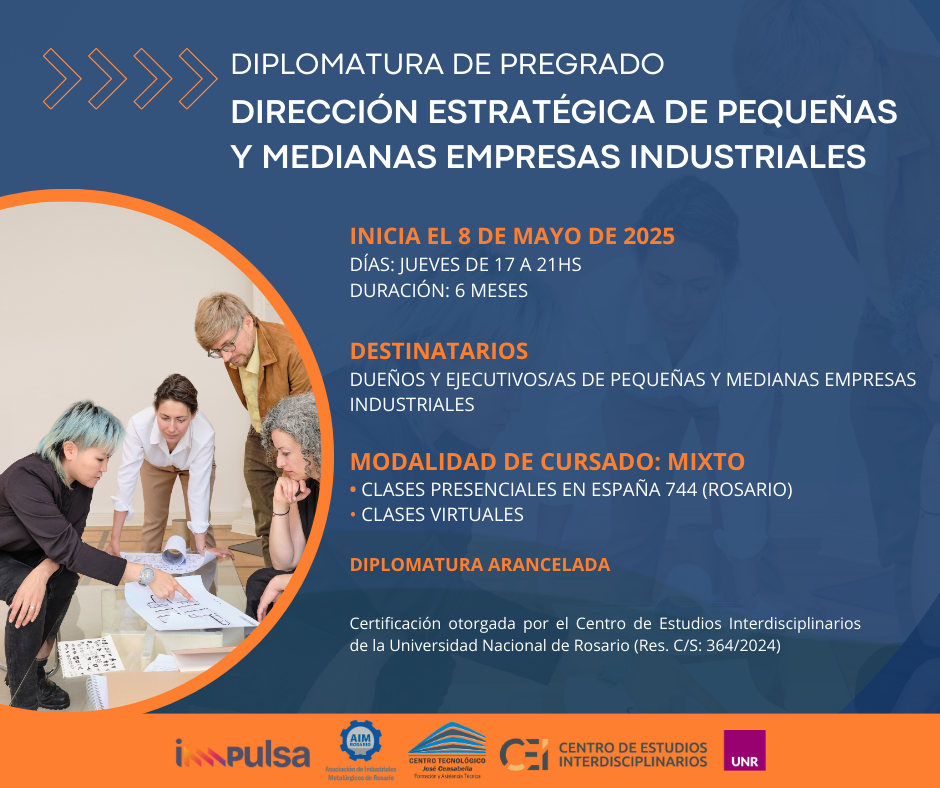 Diploma in strategic direction for industrial SMEs